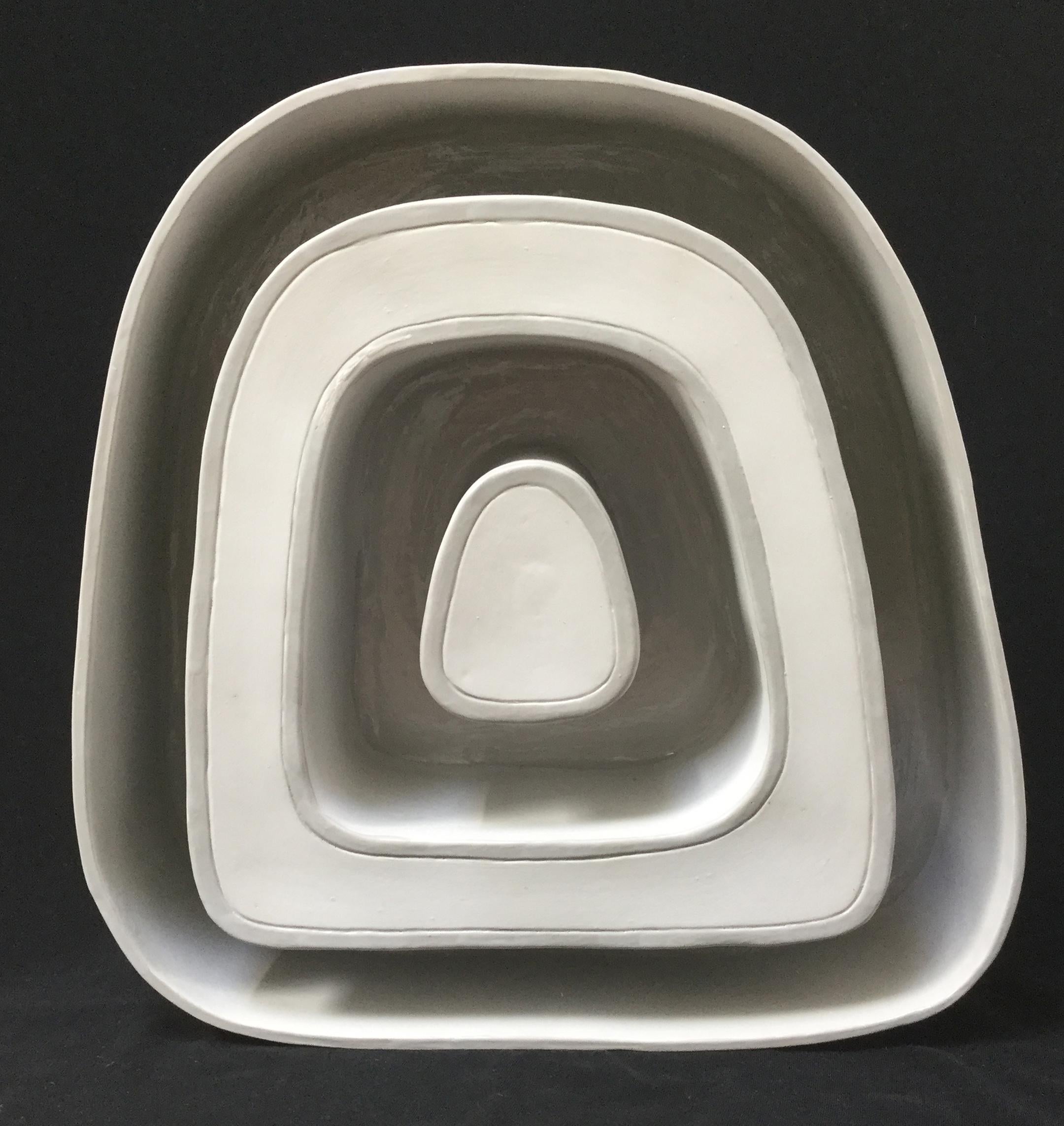Inside Out - Donut II / ceramic sculpture