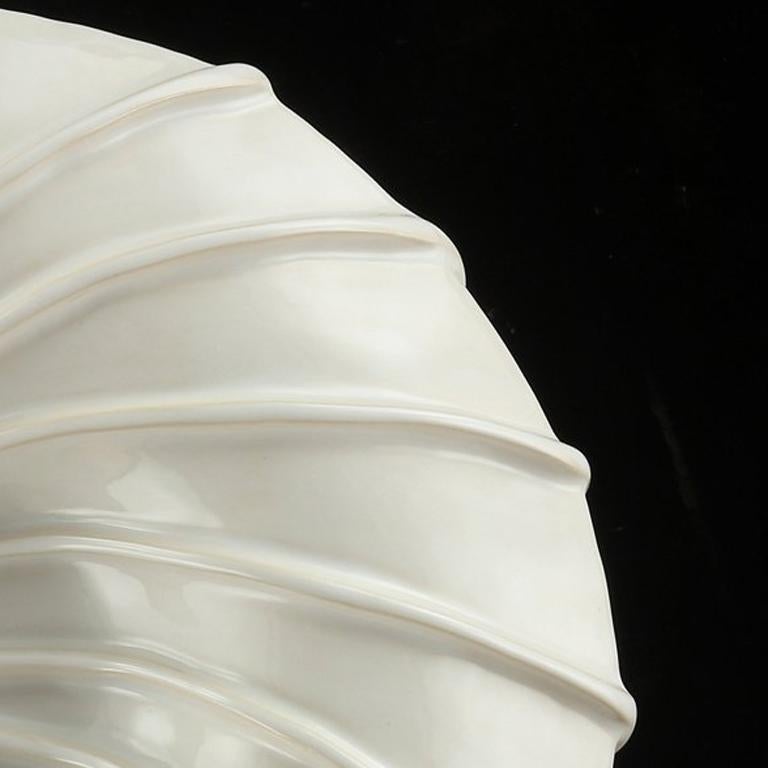 Ragtime II - Gray Abstract Sculpture by Jane B. Grimm