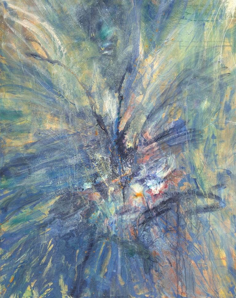 Schwimmen mit den Fischen - Expressive ozeanische Malerei