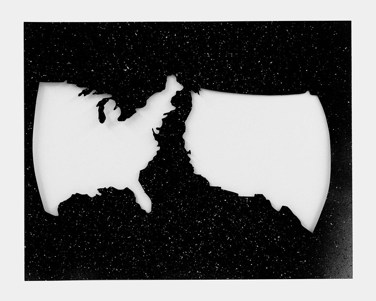 Dividir América - Painting de Jane Bauman