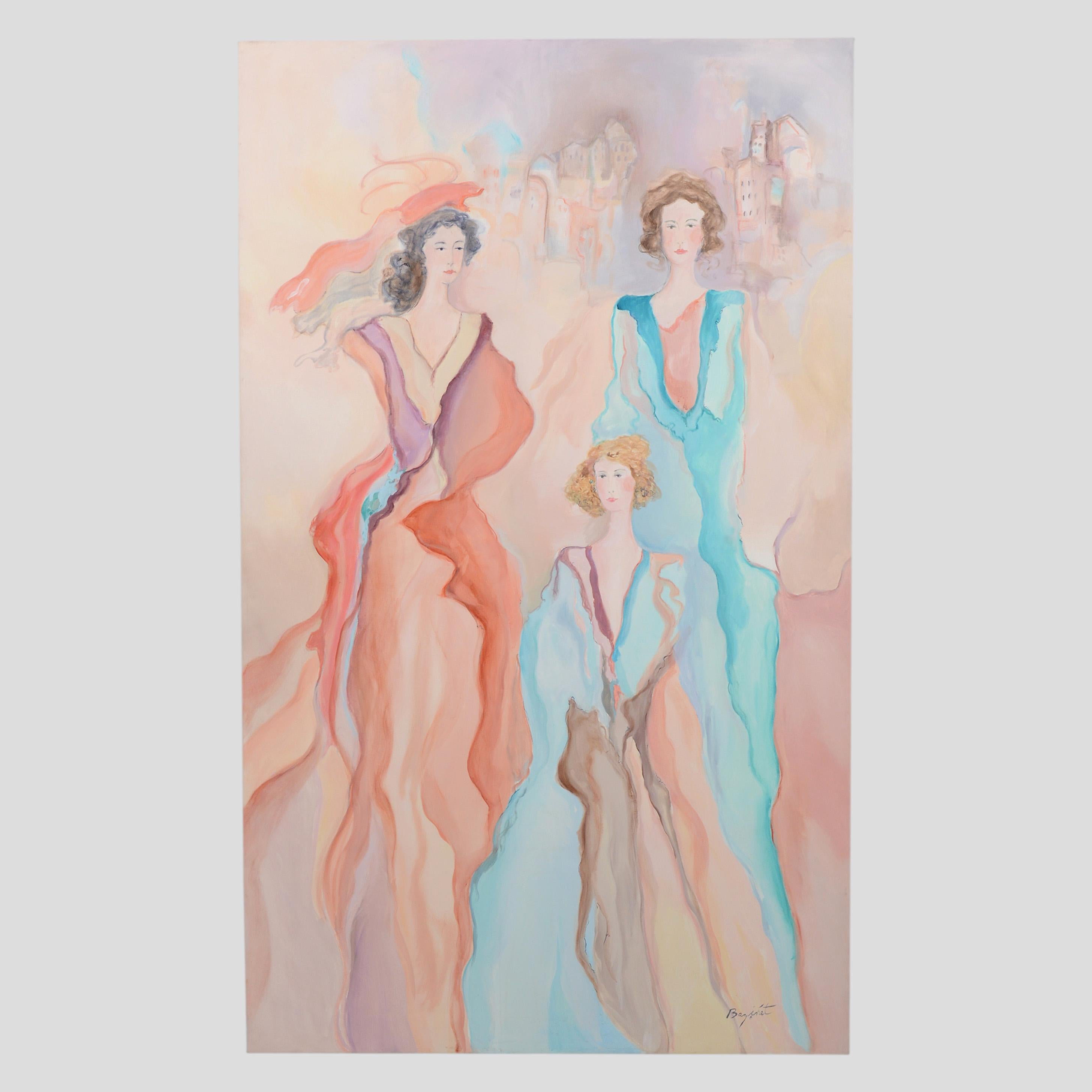 Pintura monumental de Jane Bazinet, 100 