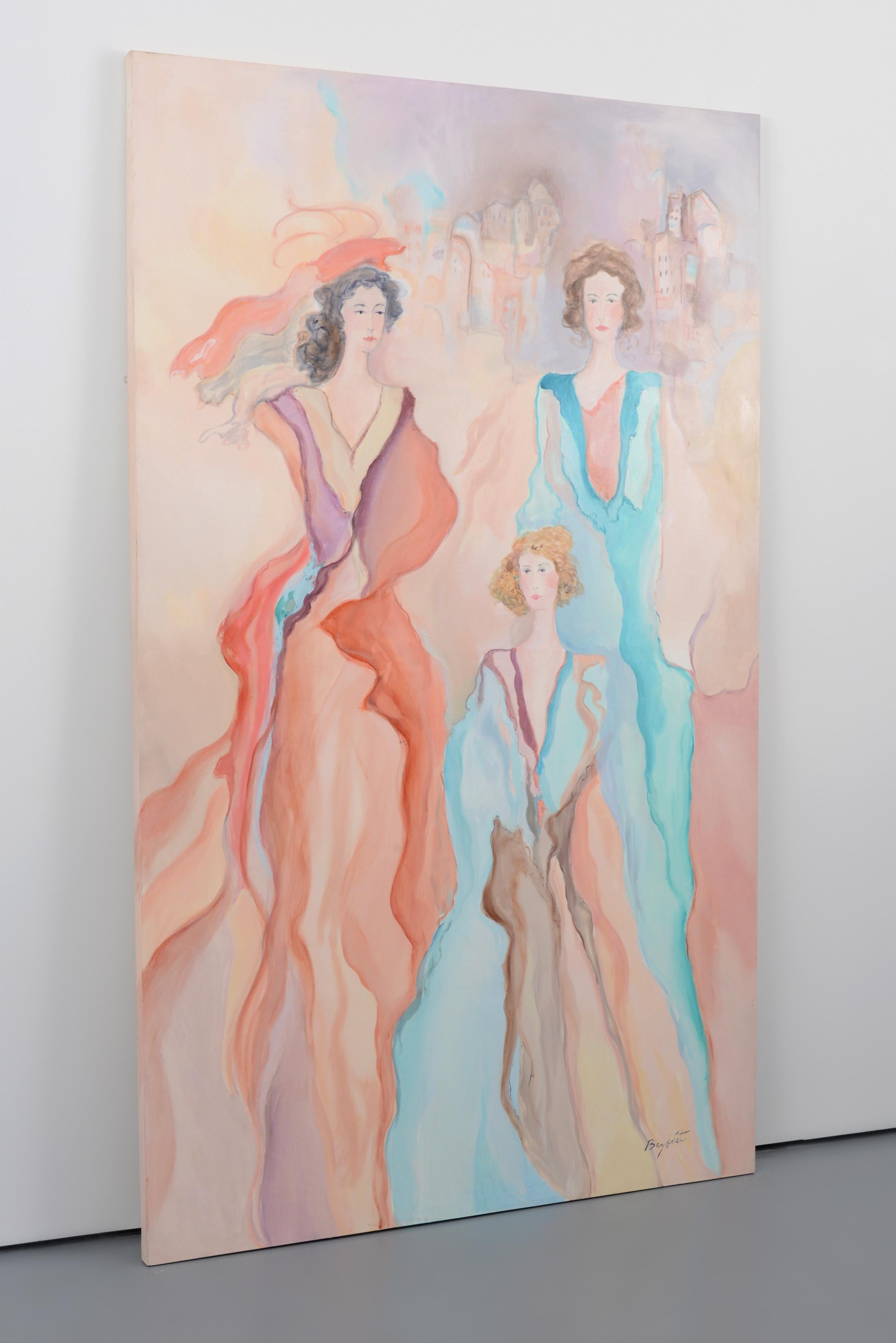 Pintura monumental de Jane Bazinet, 100 