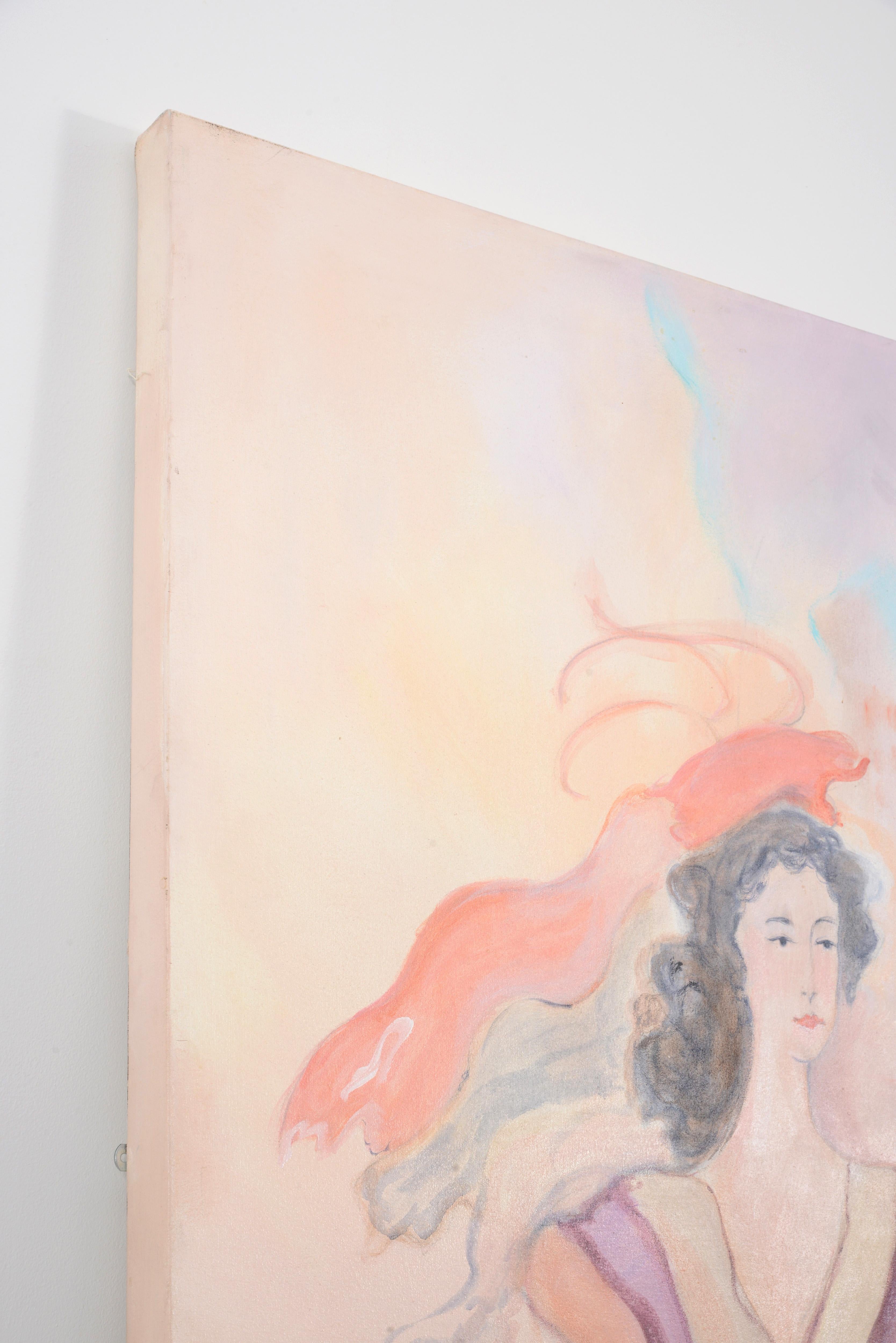 Pintura monumental de Jane Bazinet, 100 