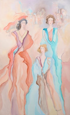 Quadro monumentale di Jane Bazinet, 100 "H.