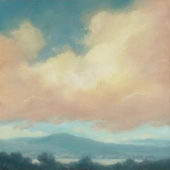 Catskills Spring No. 3 (Contemporary Hudson Valley Landscape Oil Painting)