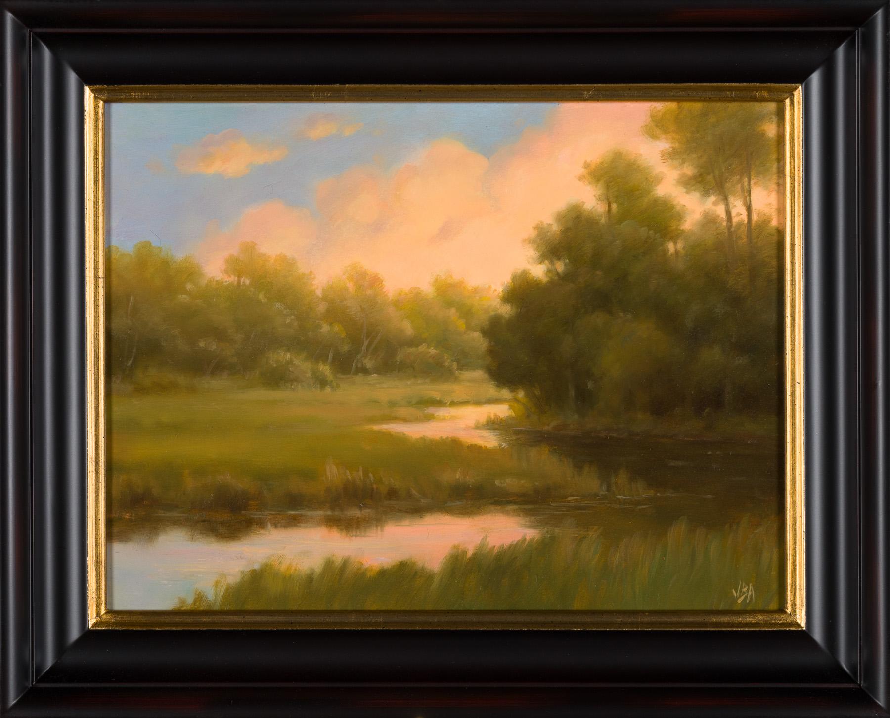 Marsh and Meadows - Painting by Jane Bloodgood-Abrams