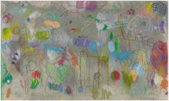 Abstract Painting by Jane Booth "A Single Pebble"