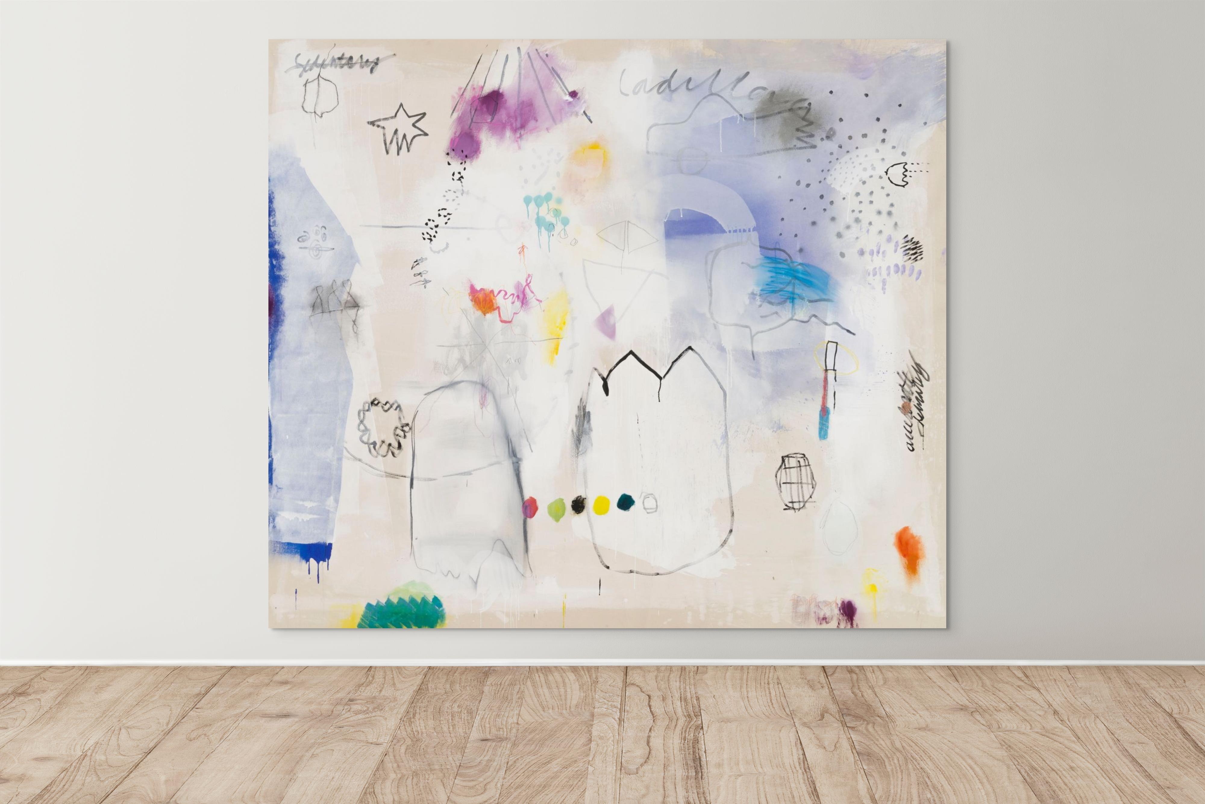 Abstract Painting by artist Jane Booth 