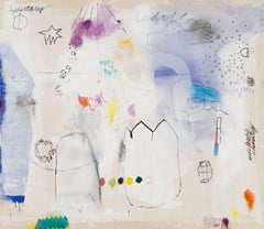 Abstract Painting by artist Jane Booth "Esplanade"