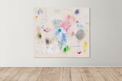 Abstract Painting by artist Jane Booth "Traveling Inside"