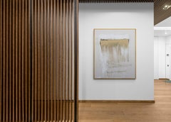 Abstract Painting by Jane Booth "Nature of Light - Bronze"