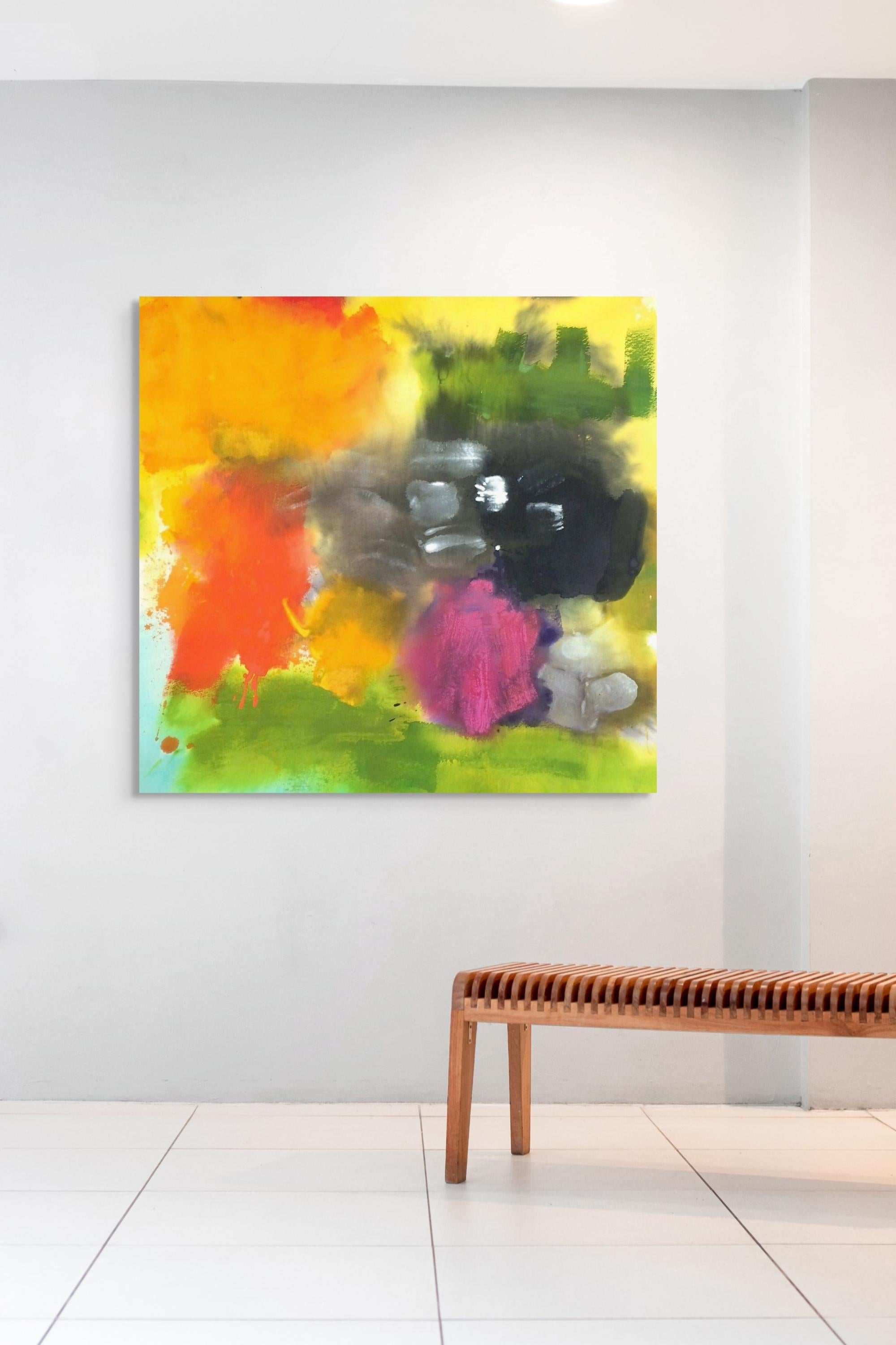 Abstract Painting by Jane Booth 