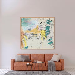 Abstract Painting by Jane Booth "Math" (acrylic on canvas)