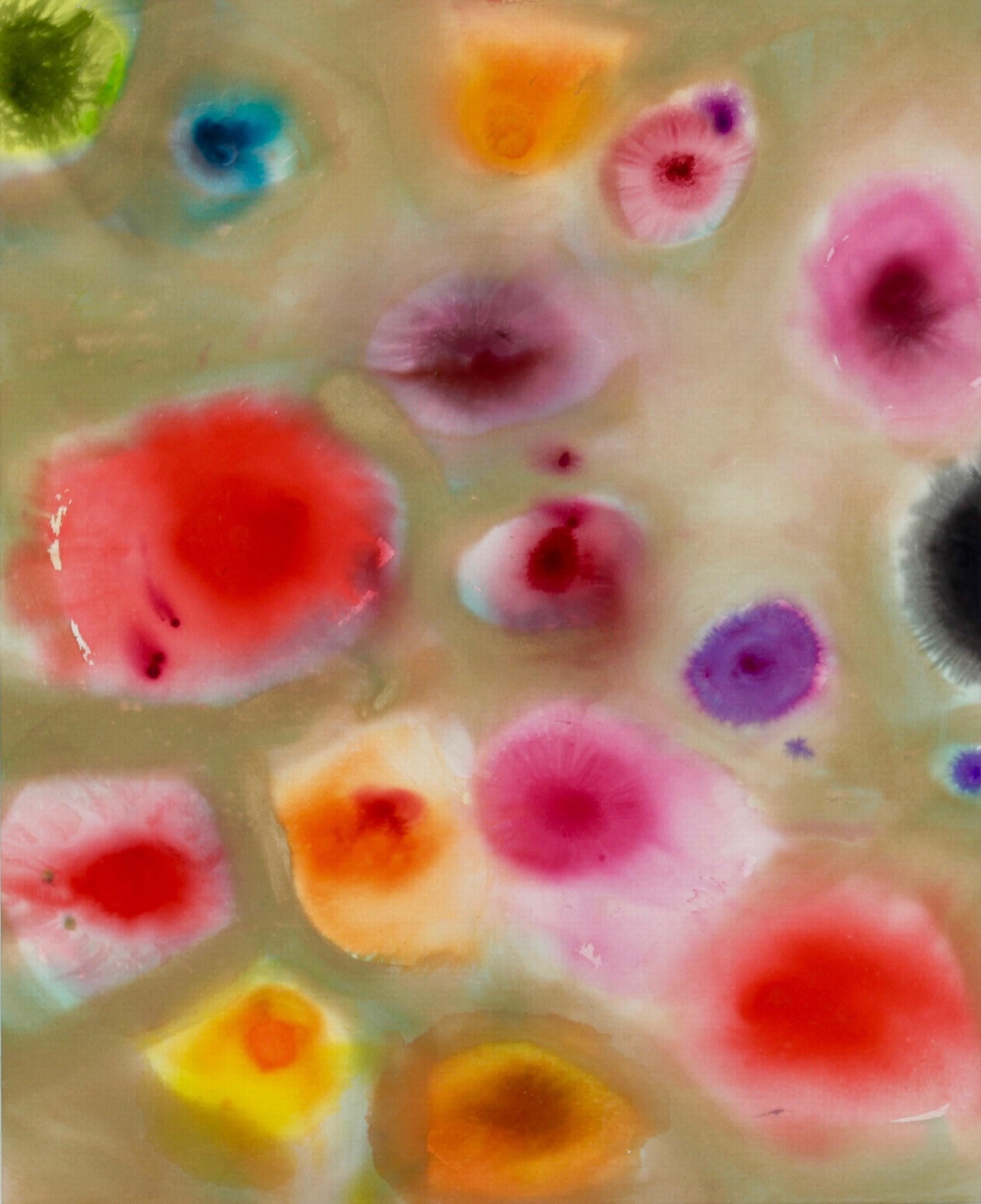 Millefiori - Bronze - Painting by Jane Booth