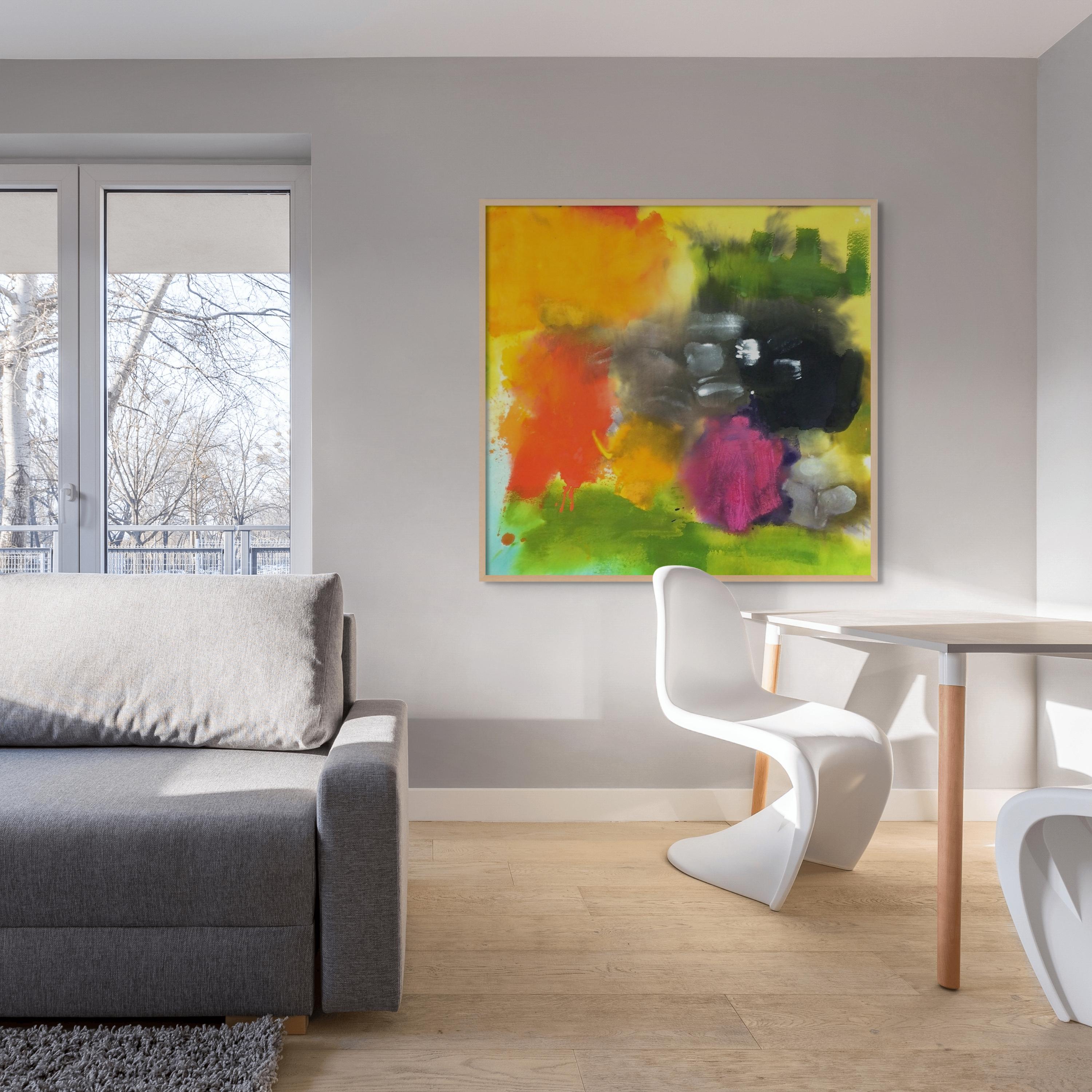 Abstract Painting by Jane Booth 