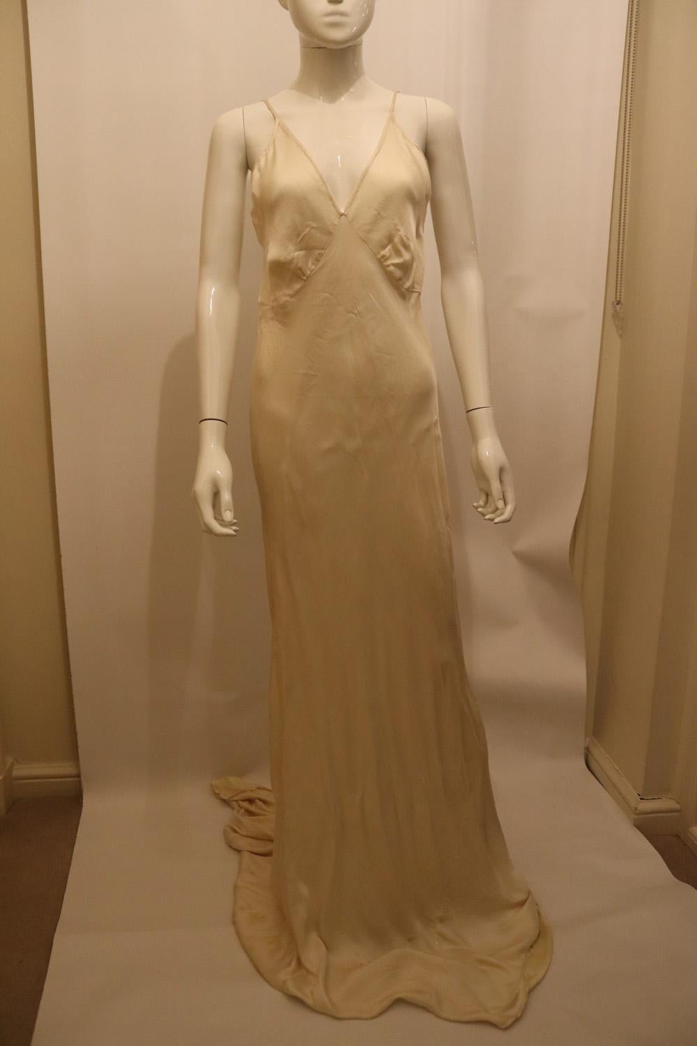 Jane Bourvis Slip Gown For Sale 1