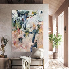 Carolina Farmland (original soft palette abstract)