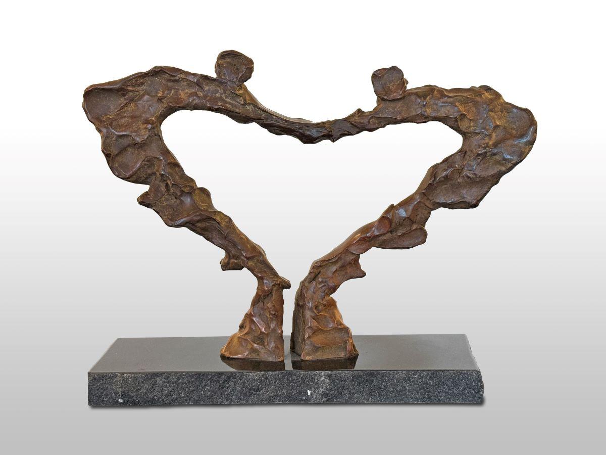 Jane DeDecker Abstract Sculpture - Across the Divide