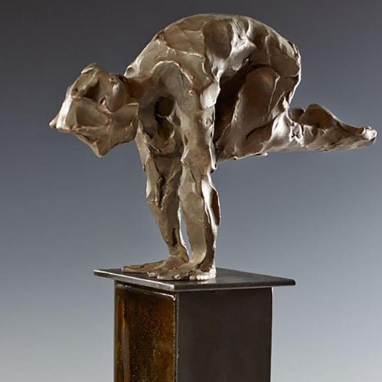Crane - Sculpture by Jane DeDecker