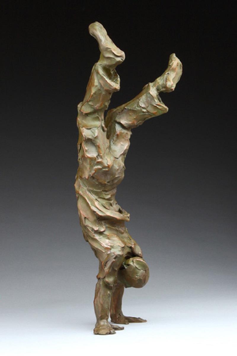 Jane DeDecker Figurative Sculpture - From a Different Perspective