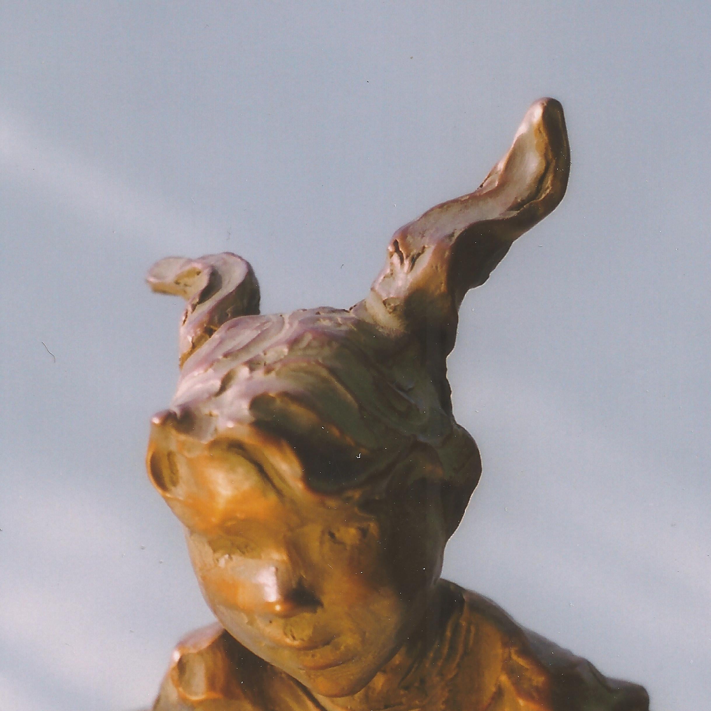 Hopscotch - Sculpture by Jane DeDecker