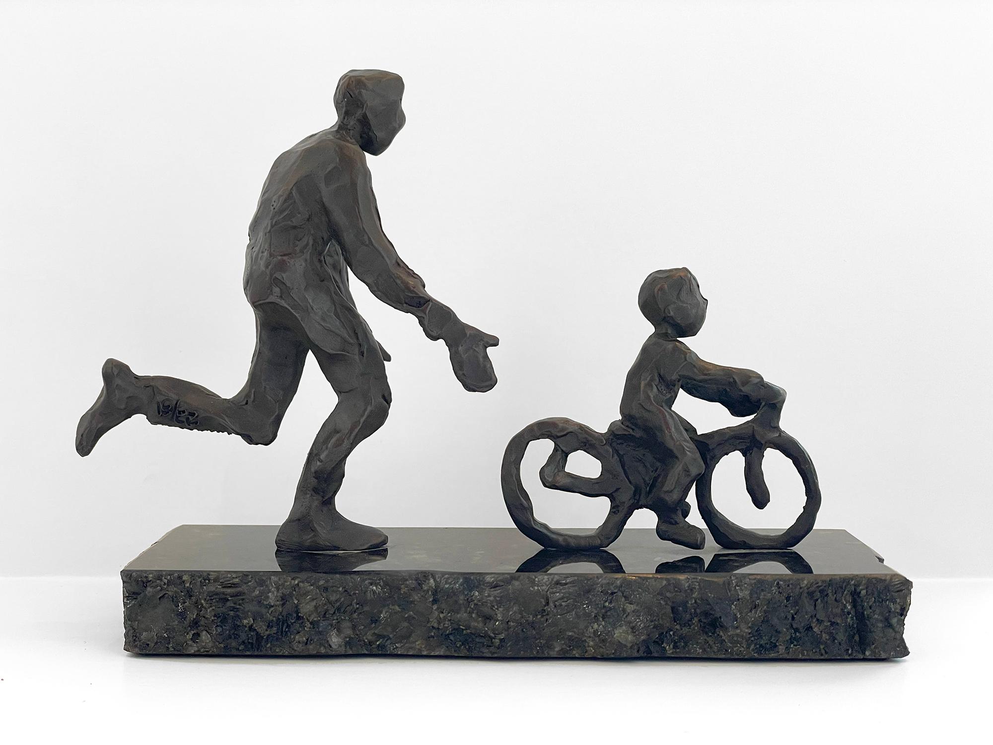 Como montar en bici - Sculpture de Jane DeDecker