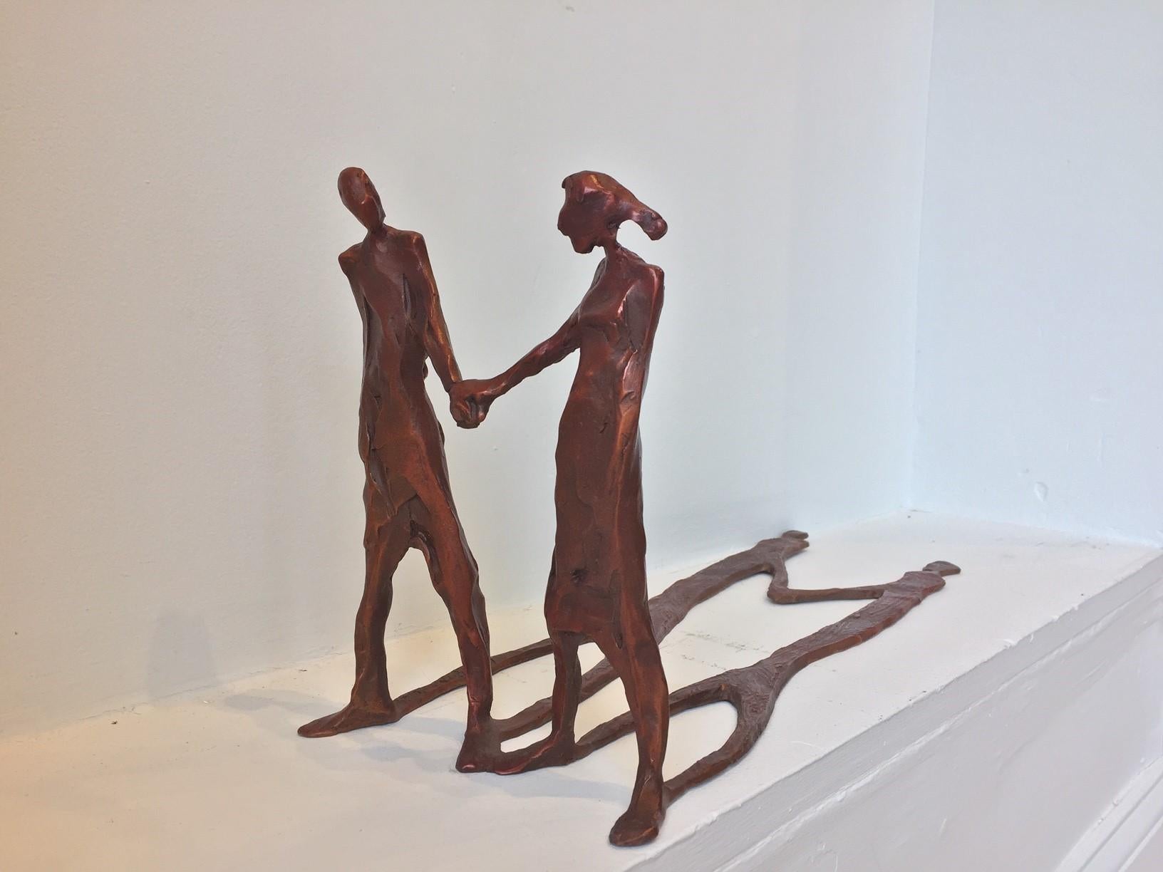 Jane DeDecker Figurative Sculpture - Love Grows