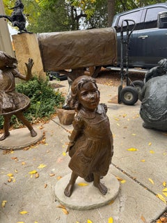 Love Letters, 49 Zoll hohe Bronze (funktionaler Postkasten)