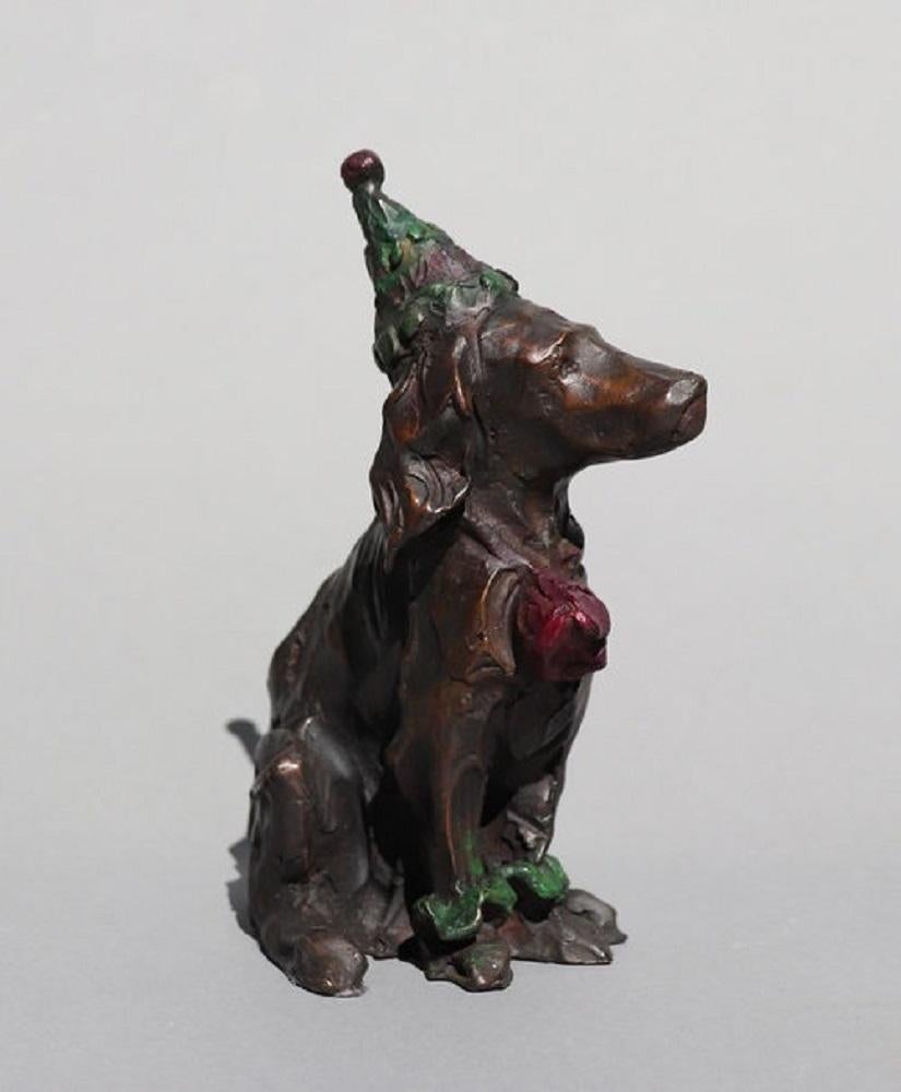 Party Animal - Sculpture by Jane DeDecker