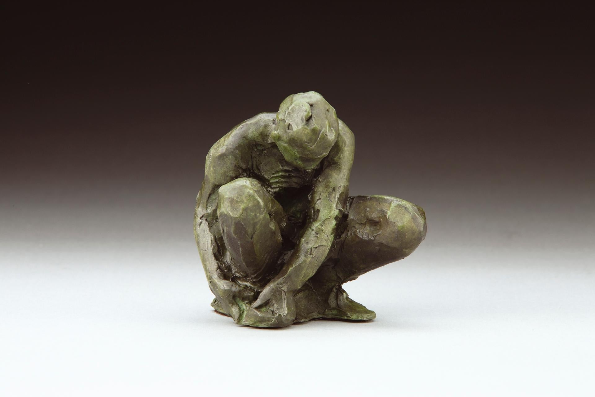 Searching - Sculpture by Jane DeDecker