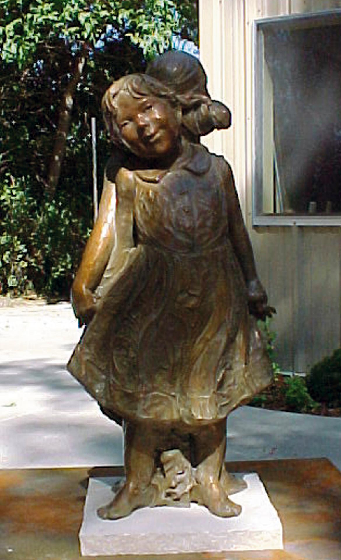 Standing Together by Jane DeDecker
Figurative Bronze. 42x24x24