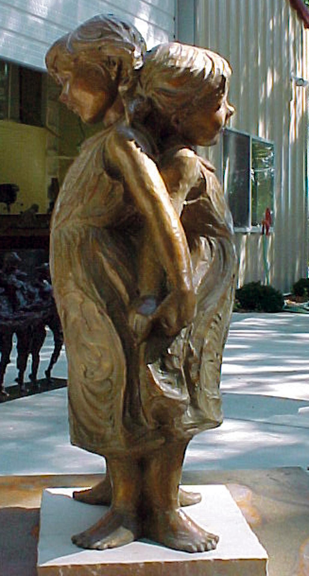 Standing Together by Jane DeDecker
Figurative Bronze. 42x24x24
