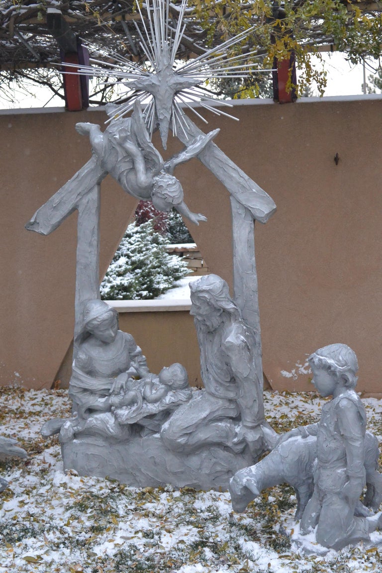 Jane DeDecker The Present (Nativity Creche) For Sale at 1stDibs