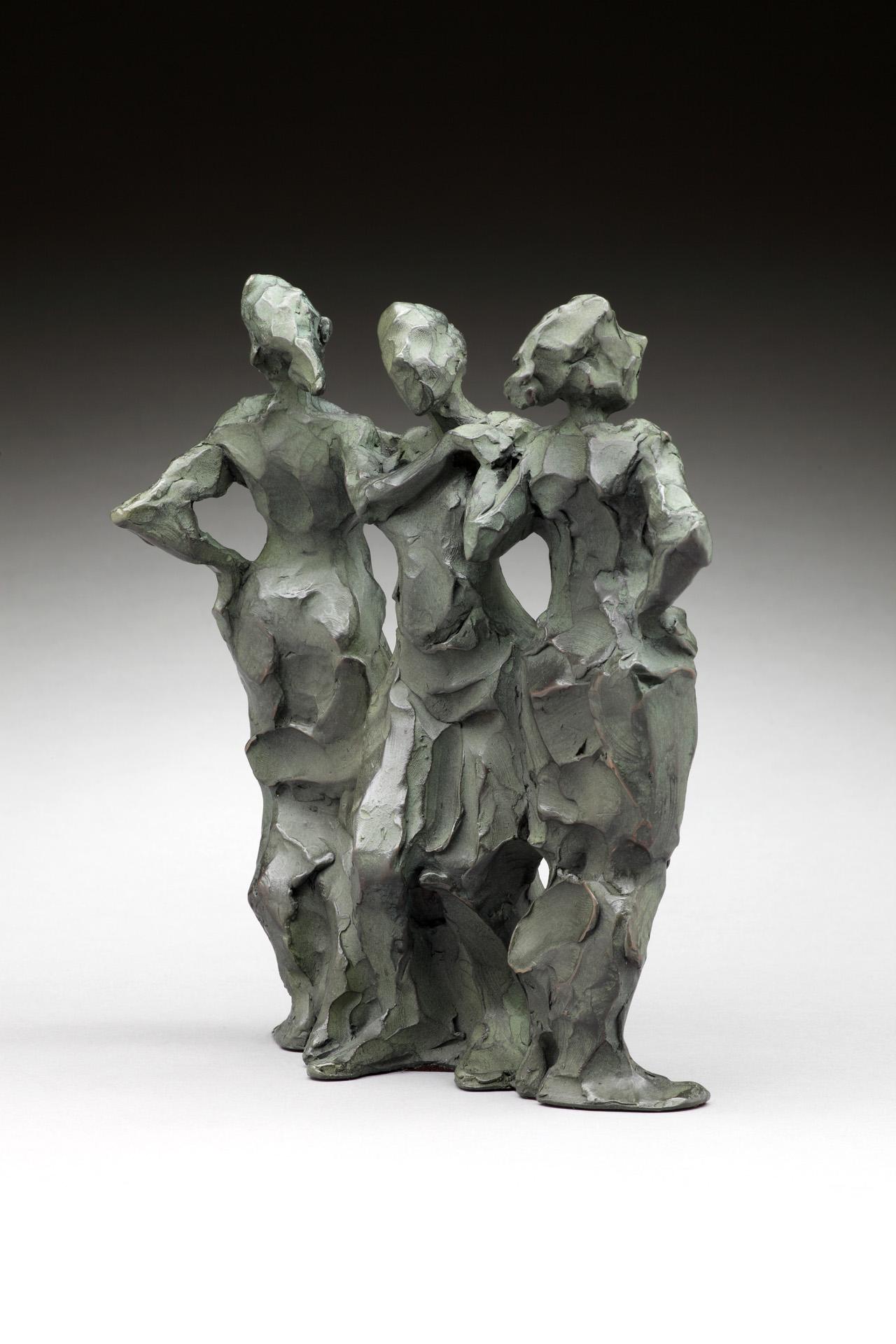 Three Graces by Jane DeDecker
Abstract Figurative Bronze 10x9x3