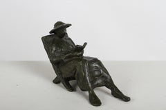 Jane DeDecker Bronzo femminile "The Reader" ed. 4/31