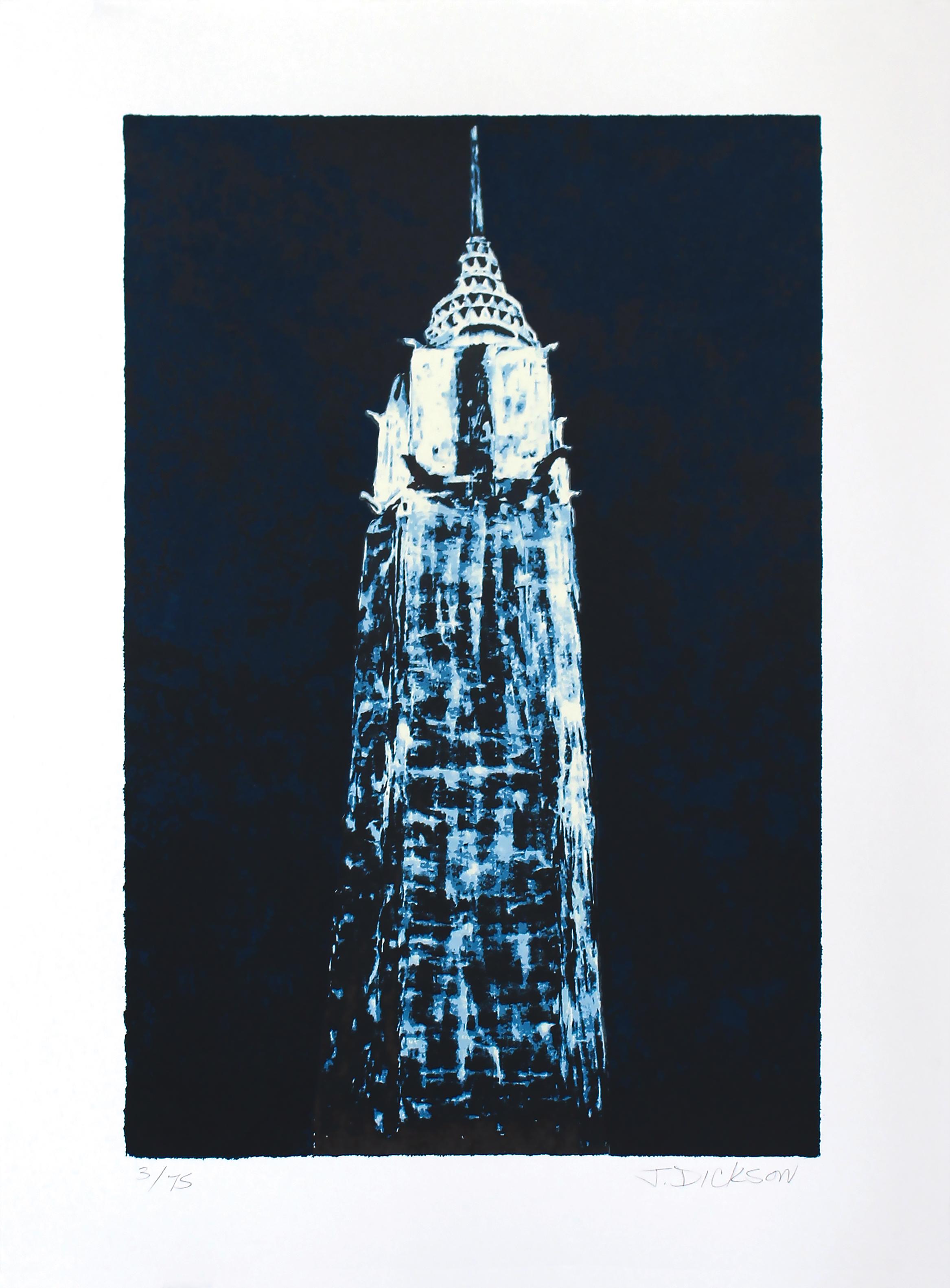 "Chrysler Building" - Print by Jane Dickson