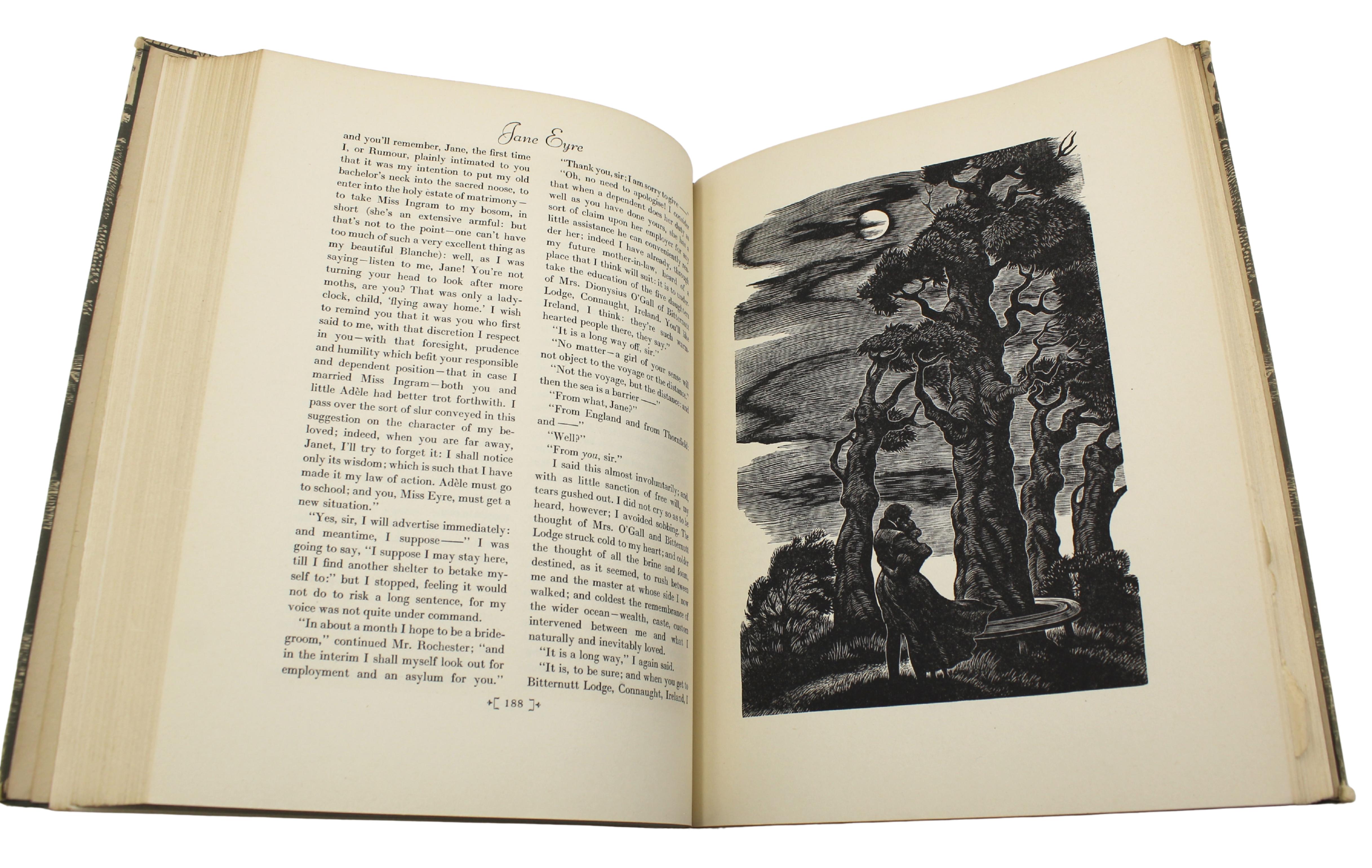 Jane Eyre di Charlotte Bronte e Cime tempestose di Emily Bronte, 1943 in vendita 2