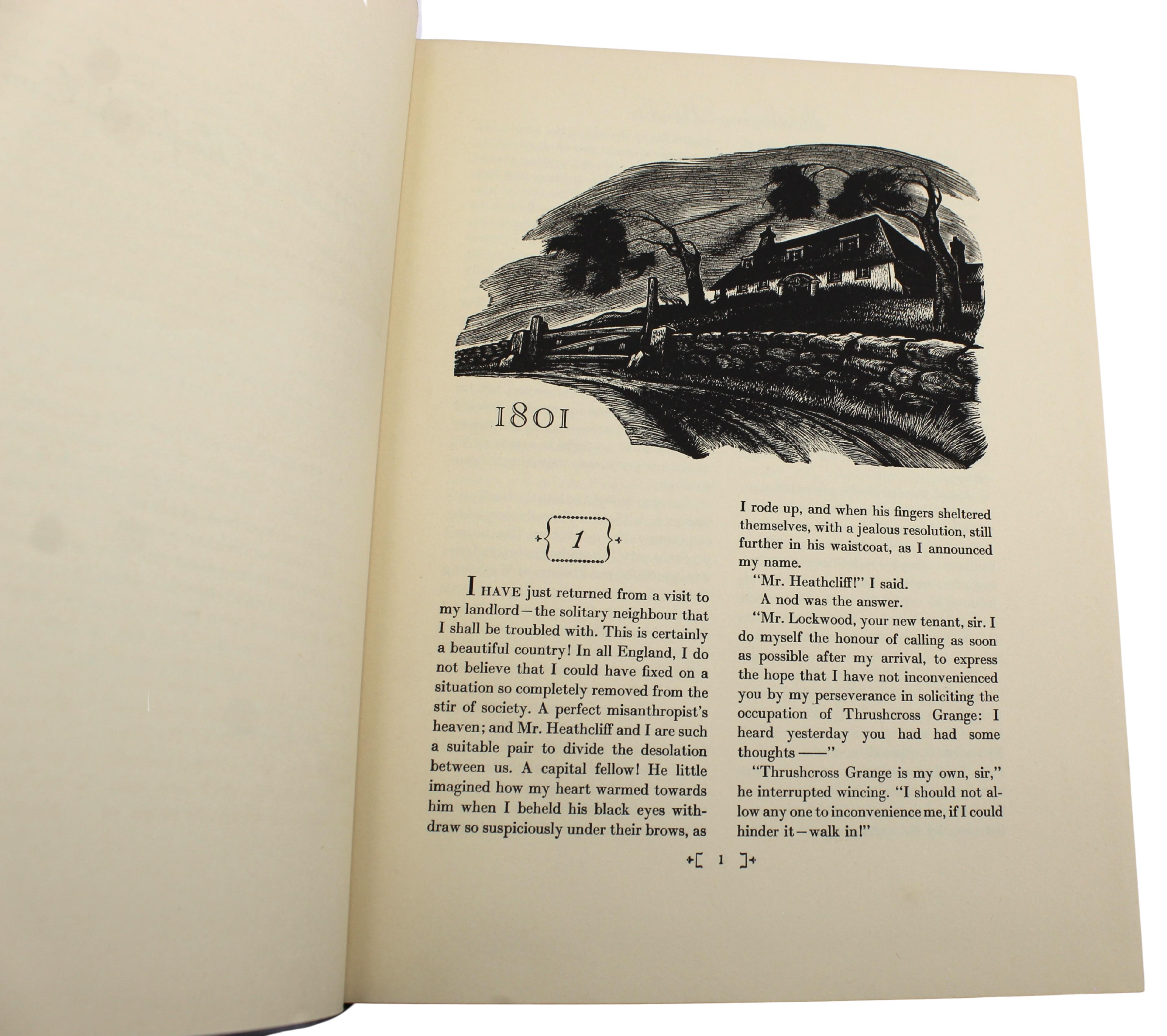 Jane Eyre di Charlotte Bronte e Cime tempestose di Emily Bronte, 1943 in vendita 9