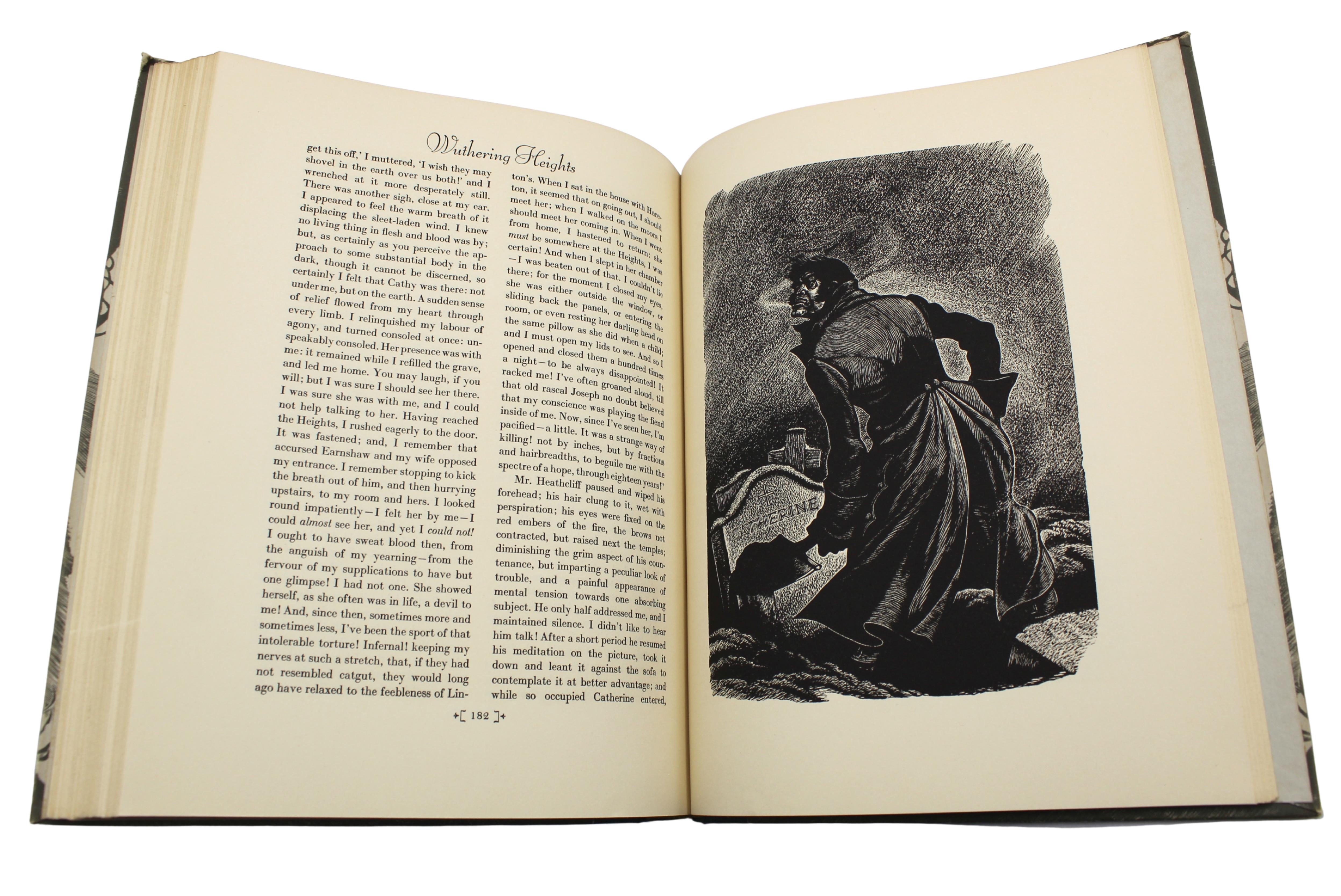 Jane Eyre di Charlotte Bronte e Cime tempestose di Emily Bronte, 1943 in vendita 11
