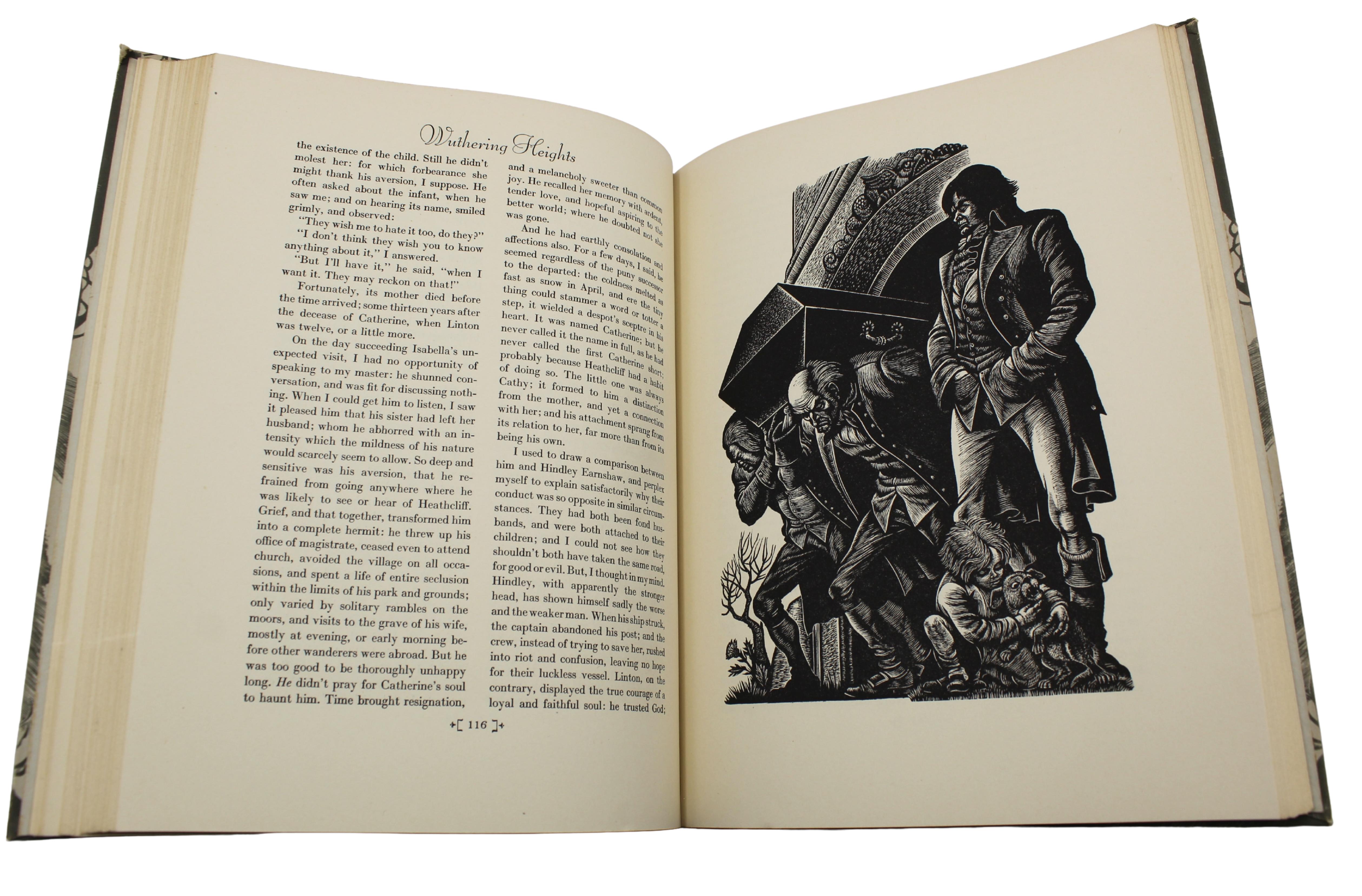 Jane Eyre di Charlotte Bronte e Cime tempestose di Emily Bronte, 1943 in vendita 12