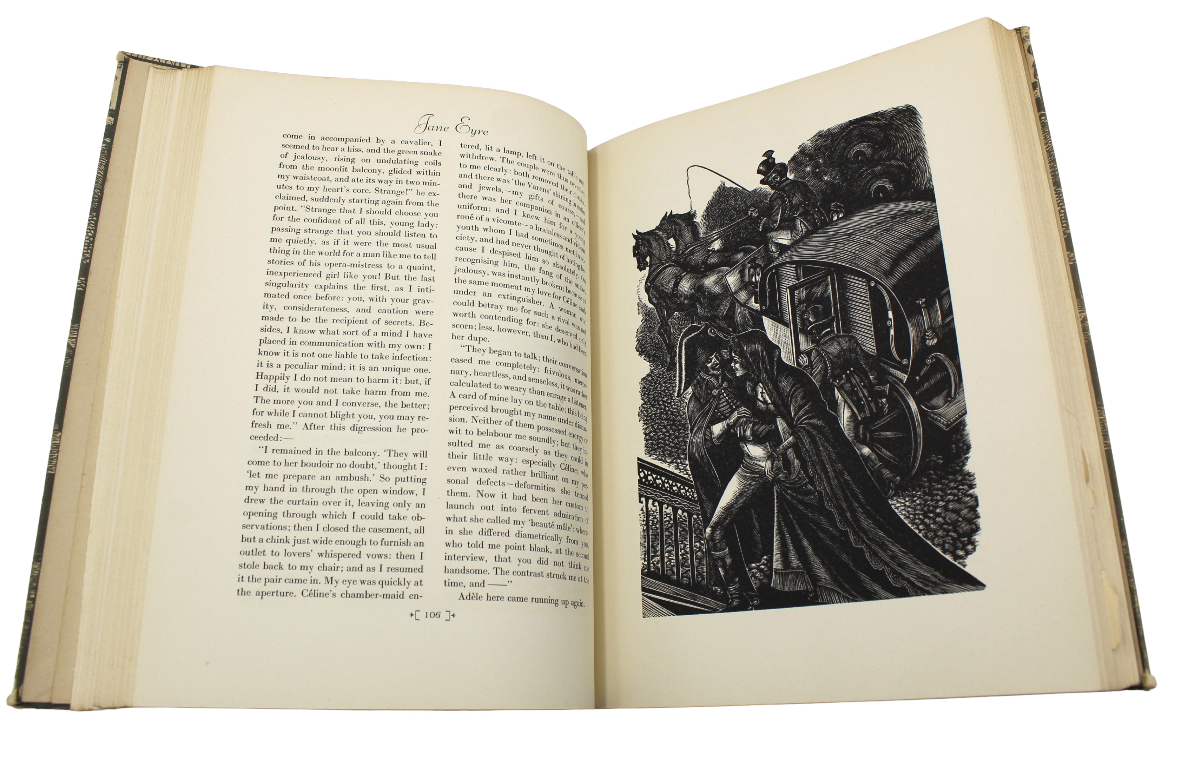 Jane Eyre di Charlotte Bronte e Cime tempestose di Emily Bronte, 1943 in vendita 1