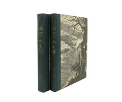Jane Eyre by Charlotte Bronte and Wuthering Heights by Emily Bronte, 2 Vol Set