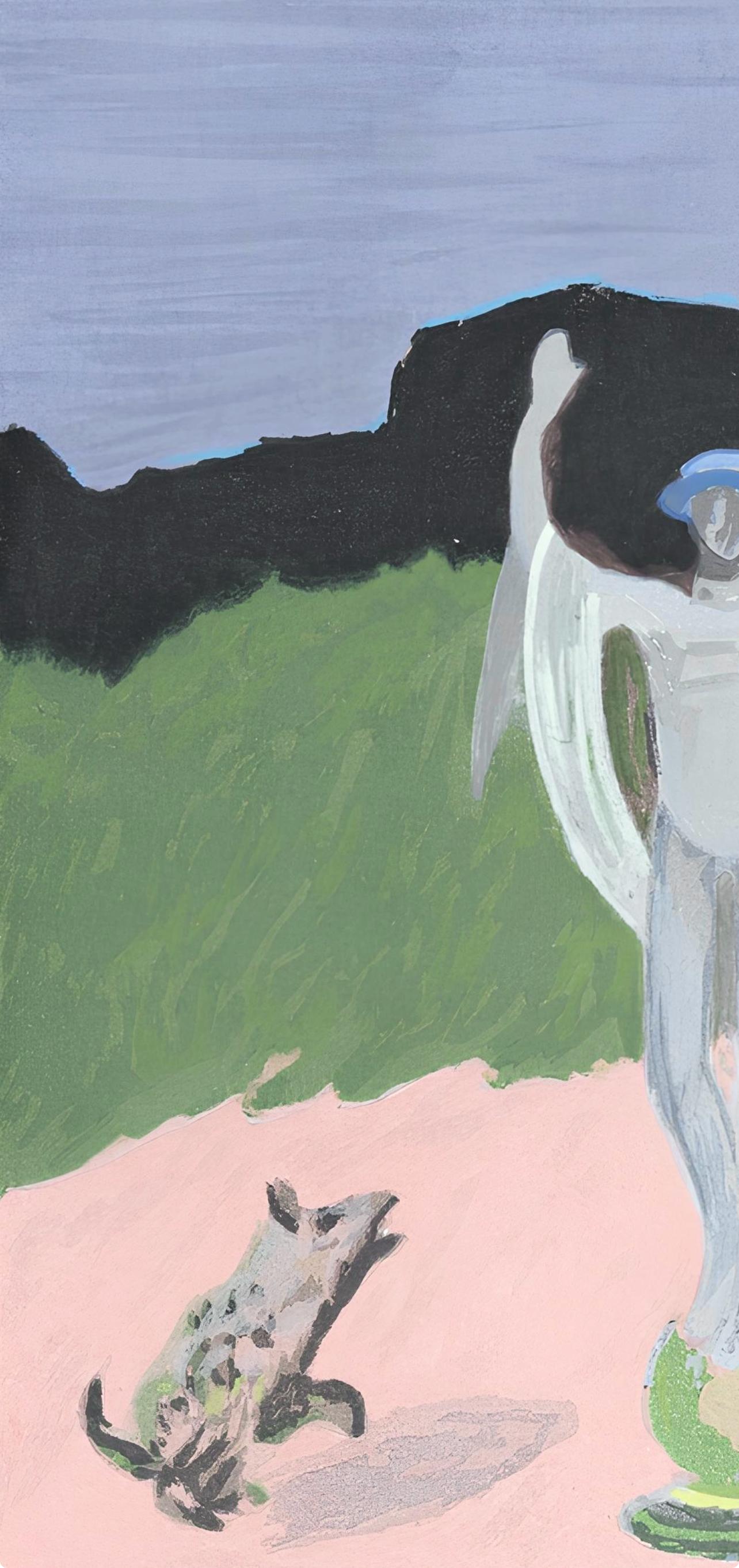 Composition, Description of a Masque, Jane Freilicher For Sale 2