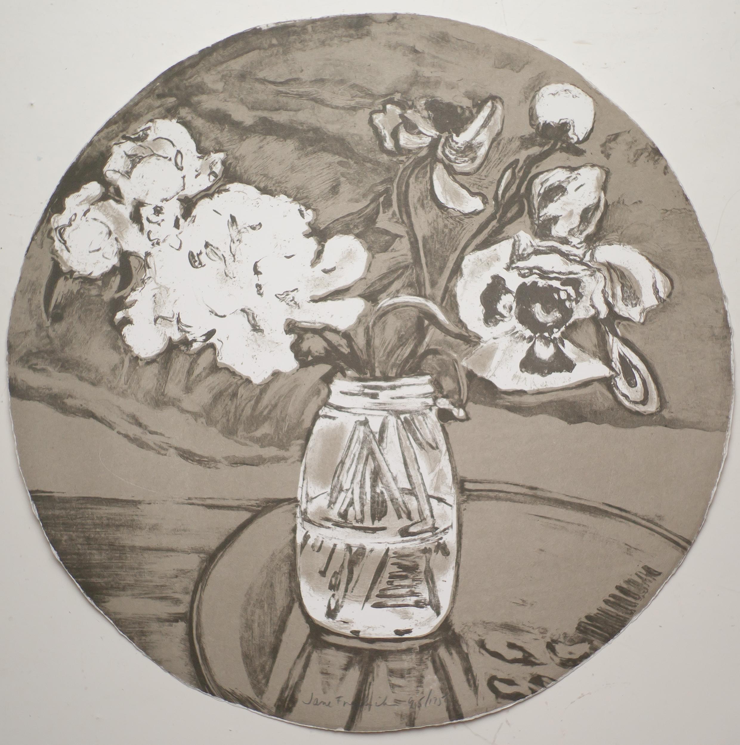 Cette œuvre de la célèbre peintre américaine Jane Freilicher (1924-2014) représente la sensibilité poétique et le raffinement pictural qui ont défini sa carrière. Étroitement associée à l'école de New York et admirée pour ses représentations