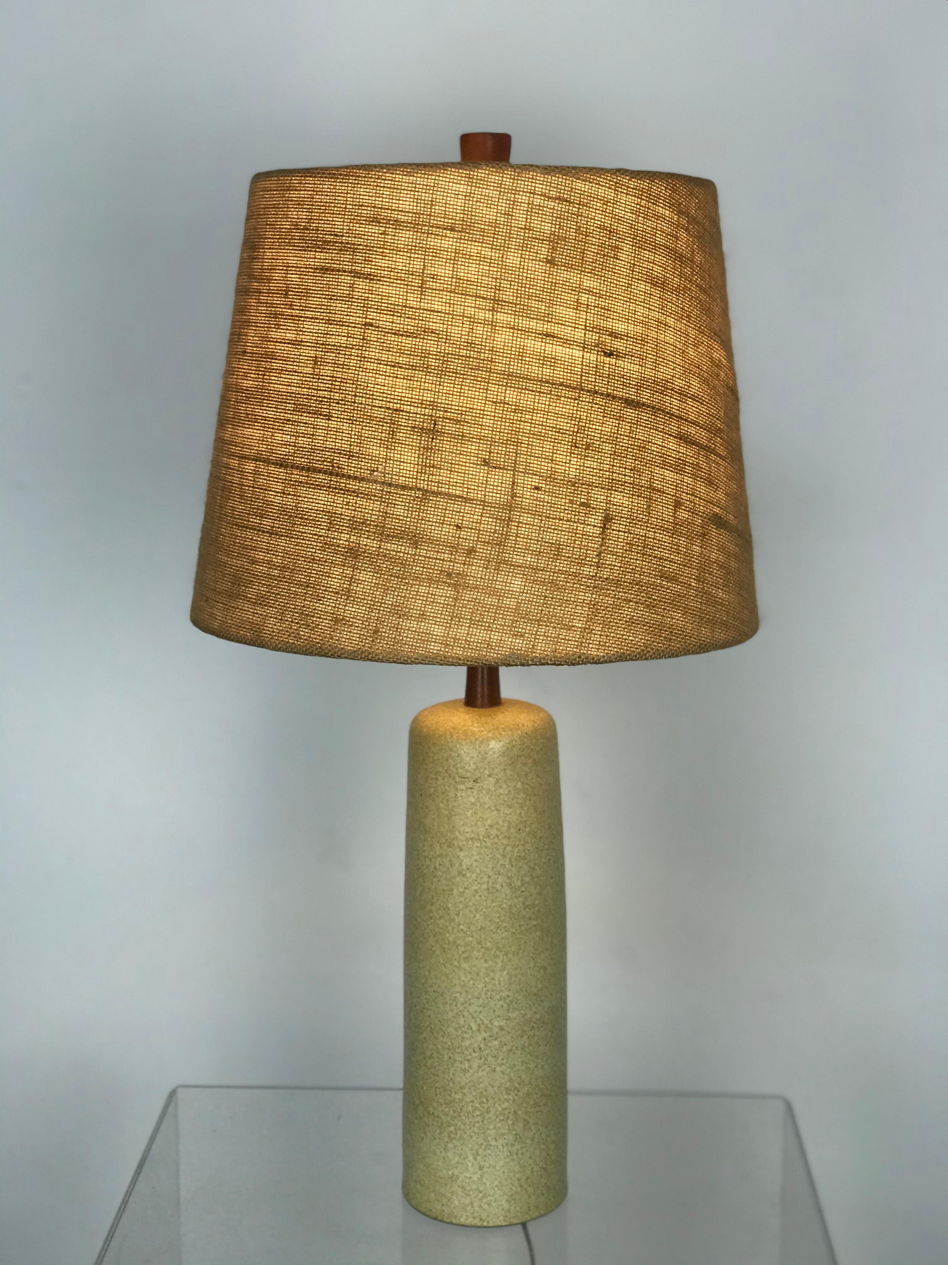 Jane & Gordon Martz Ceramic Signed Modernist Lamp for Marshall Studios 4
