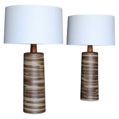 Lampade da tavolo in ceramica di Jane & Gordon Martz per Marshall Studios, circa 1965
