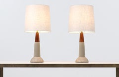 Jane & Gordon Martz Ceramic Table Lamps for Marshall Studios