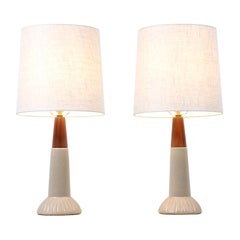 Jane & Gordon Martz Ceramic Table Lamps for Marshall Studios