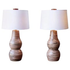 Jane & Gordon Martz Large Ceramic Table Lamps