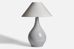 Jane & Gordon Martz, Table Lamp, Ceramic, Brass, Marshal Studios, 1960s